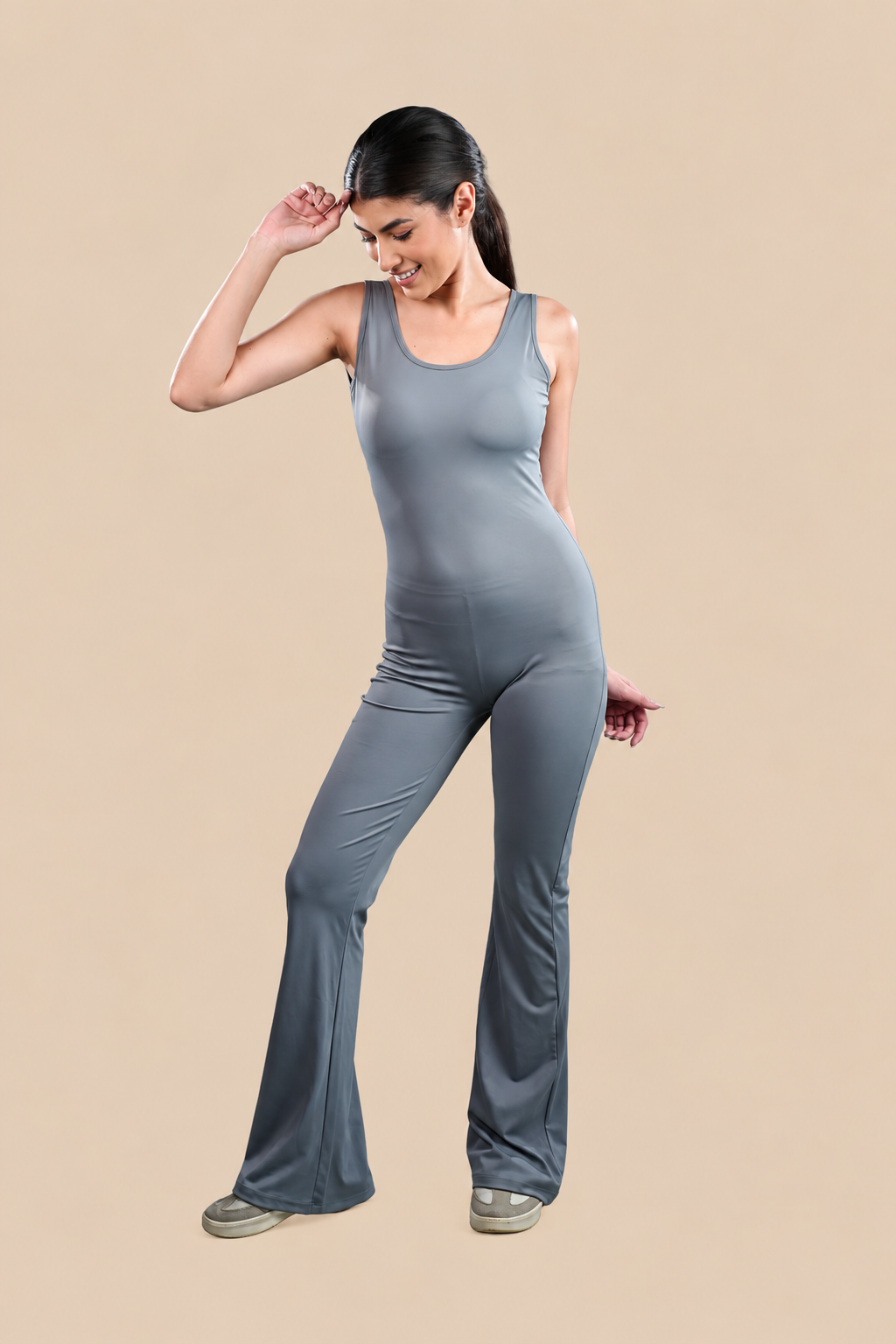FlyYoung Aero Sculpt Flare Jumpsuit