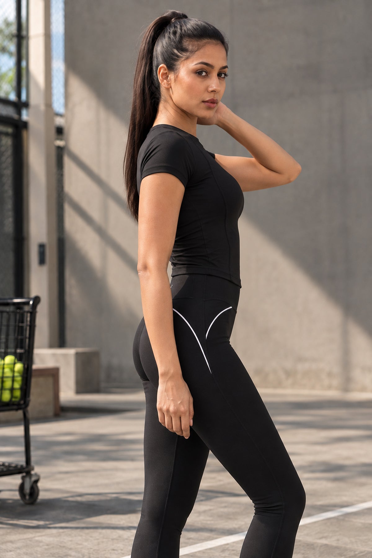 FlyYoung Aero Sculpt | Crop Tee